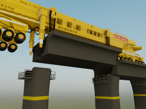 SLJ-900 Bridge Constructor 3D Model