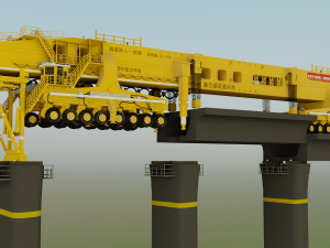 SLJ-900 Bridge Constructor Modèle 3D