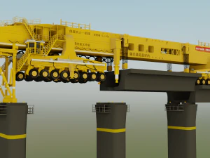 SLJ-900 Bridge Constructor 3D Model