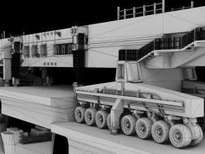 SLJ-900 Bridge Constructor 3D Model