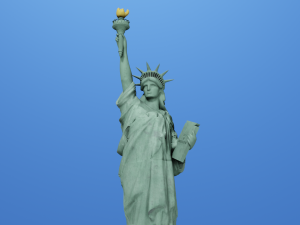Statue of Liberty Detailed game ready 3D Model