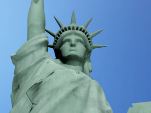 Statue of Liberty Detailed game ready 3D Model