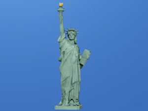 Statue of Liberty Detailed game ready 3D Model