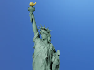 Statue of Liberty Detailed game ready 3D Model