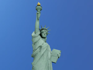 Statue of Liberty Detailed game ready 3D Model