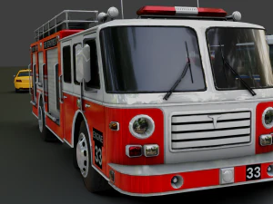 Civil Service Vehicle Pack 3D Model