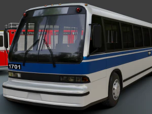 Civil Service Vehicle Pack 3D Model