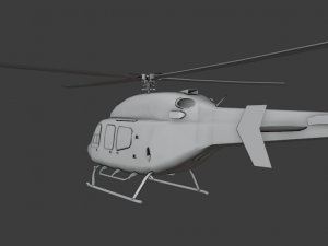 Bell 206 Jet Ranger 5 in 1 3D Модель