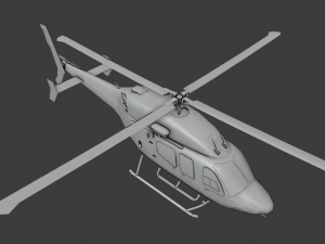 Bell 206 Jet Ranger 5 in 1 3D Модель