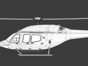 Bell 206 Jet Ranger 5 in 1 3D Модель