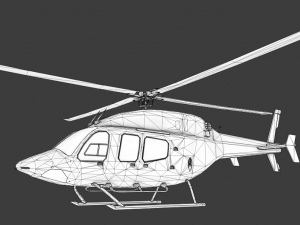 Bell 206 Jet Ranger 5 in 1 3D Модель