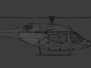 Bell 206 Jet Ranger 5 in 1 3D Модель