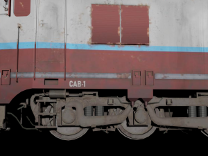 WAM-4 INDIAN RAILWAYS LOCOMOTIVE Animated and Rigged 3D मॉडल