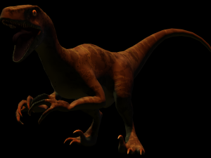 Raptor Dinosaur Animated Modèle 3D