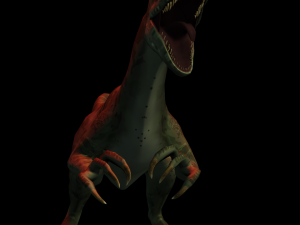 Raptor Dinosaur Animated Modèle 3D