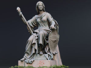 Tolerance statue Model 3D