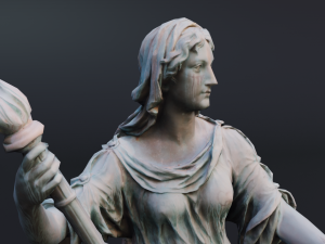 Tolerance statue Model 3D