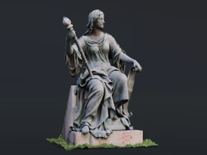 Est&aacute;tua da toler&acirc;ncia Modelo 3D