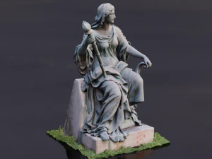 Est&aacute;tua da toler&acirc;ncia Modelo 3D