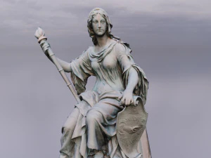Est&aacute;tua da toler&acirc;ncia Modelo 3D