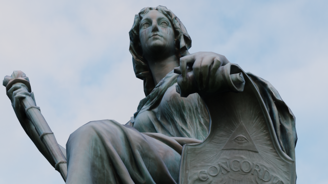Tolerance statue Model 3D .c4d .max .obj .3ds .fbx .stl .blend 