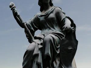 Est&aacute;tua da toler&acirc;ncia Modelo 3D