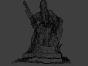 Est&aacute;tua da toler&acirc;ncia Modelo 3D