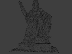 Est&aacute;tua da toler&acirc;ncia Modelo 3D