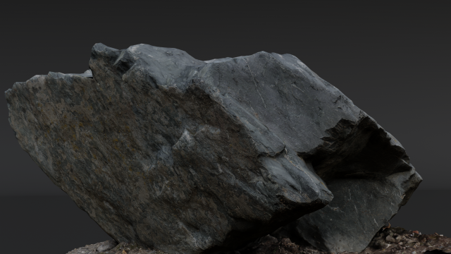 Rock 3D-Modell .c4d .max .obj .3ds .fbx .stl .blend 