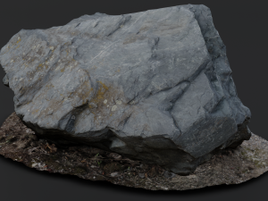 Rock 3D-Modell