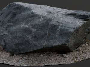 Rock 3D-Modell