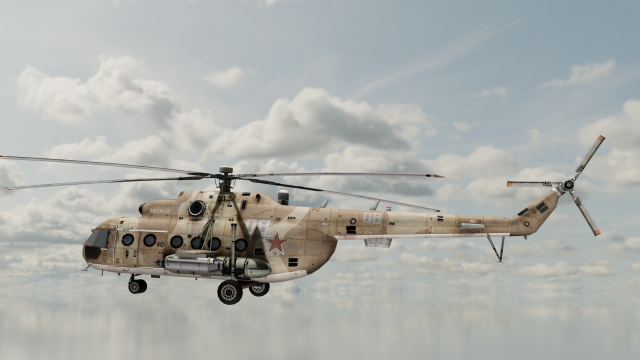 Large helicopter models store