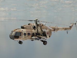 Large Helicopter Model 3D