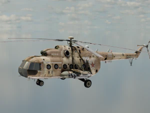 Helic&oacute;ptero Grande Modelo 3D