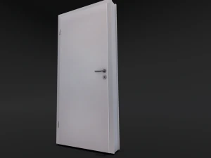 Drzwi z ramą Model 3D