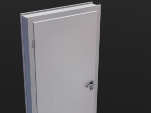 Door with frame 3D Модель