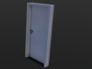 Door with frame 3D Модель