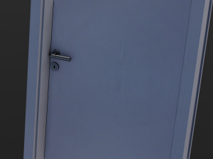 Door with frame 3D Модель