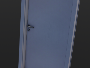 Door with frame 3D Модель