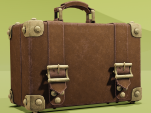 Suitcase 3D-Modell