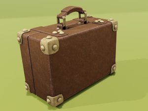 Suitcase 3D Model