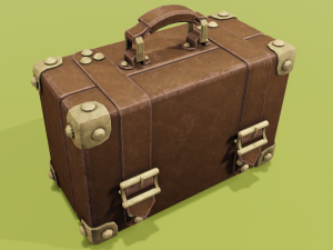 Suitcase 3D Model