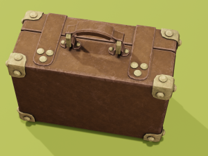Suitcase 3D Model