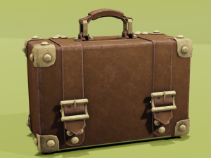 Suitcase 3D Model