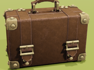 Suitcase 3D Model