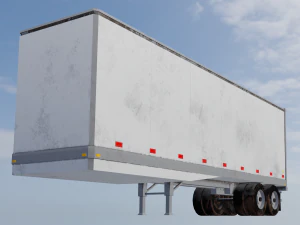 Truck containers 3D Model