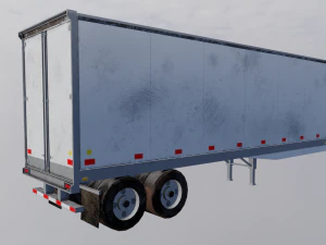 Truck containers 3D Model