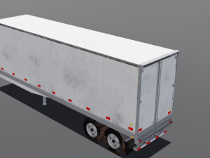 Truck containers 3D Model