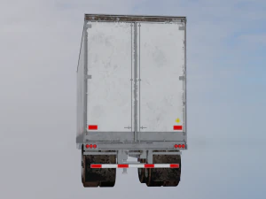 Truck containers 3D Model