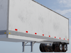 Truck containers 3D Model